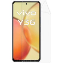 Vivo Y36 Ekran Koruyucu Tam Kaplayan Esnek Poliüretan Film