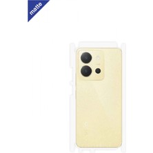 Vivo Y36 Mat Arka ve Yan Kaplama Koruyucu Film