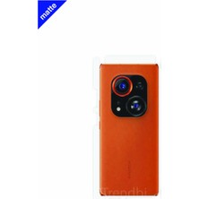 Tecno Phantom X2 Pro Mat Arka ve Yan Kaplama Koruyucu Film