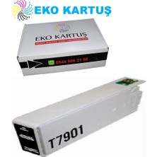 Eko Kartuş Epson Workforce Pro WF-5190 Siyah Muadil Kartuş