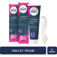 Veet Profesyonel Krem Promo Tüy Dökücü Krem 200 x 2