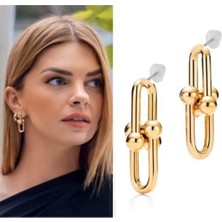 Aurrari Altın Kaplama Tiffany Sallantılı Küpe