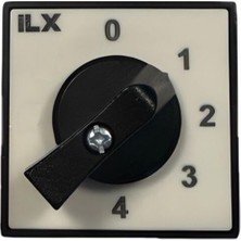 İLX İL-XP4-ET034-025 3 Faz 25 Amper 3X25A 4 Kademeli Toplamalı Pako Şalter