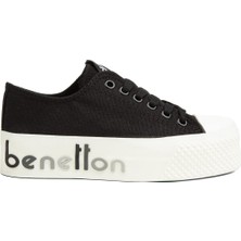 Benetton Benetton® | BN-30936 - 3114 Siyah - Kadın Spor Ayakkabı