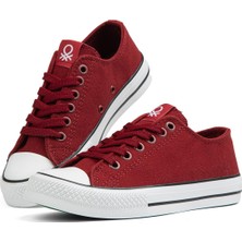 Benetton Benetton® | BN-90196 -  Bordo - Kadın Spor Ayakkabı