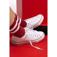 Benetton Benetton® | BN-90196 - 3374 Beyaz - Kadın Spor Ayakkabı