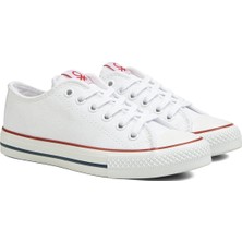 Benetton Benetton® | BN-90196 - 3374 Beyaz - Kadın Spor Ayakkabı