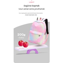 Travel Üç Parçalı Okul Çantası Öğrenci Sırt Çantası Kampüs Okul Çantası Sırt Çantası Yemek Çantası Kalem Kutusu (Yurt Dışından)
