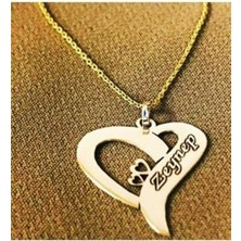 Gökdeniz 925 Kadın Gümüş Harfli  Kolye