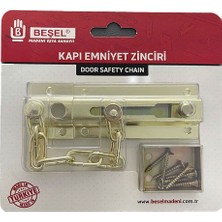 Ahtapot Beşel Kapı Emniyet Zinciri Saten BA120ST (1 Adet)