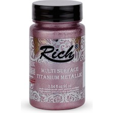 Rich Multi Surface Titanyum Metalik Akrilik Boya 90 cc