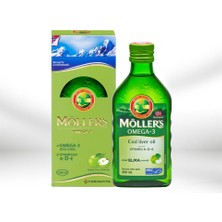 Möller's Mollers Omega 3 Elma Aromalı Balık Yağı 250 ml