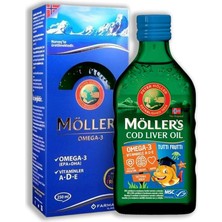 Möller's Mollers Tutti Frutti Omega 3 Balık Yağı 250 ml