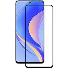 Forzacase Huawei Nova Y90 ile Uyumlu Çerçeveli Tam Kaplayan Temperli Ekran Koruyucu - FC003