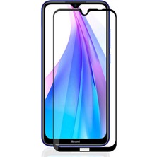 Forzacase Xiaomi Redmi Note 8t ile Uyumlu Çerçeveli Tam Kaplayan Temperli Ekran Koruyucu - FC003