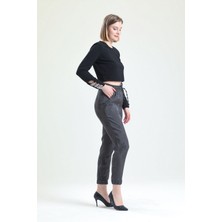 Sense Bel ve Paçalar Lastikli Bağcıklı Pantolon | PNT32963