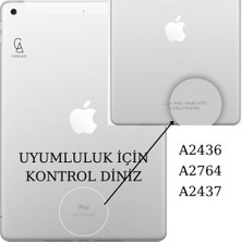 Wowacs Apple iPad Pro 6.nesil 12.9 2022 (A2436-A2764-A2437) ile Uyumlu 360° Dönebilen Standlı Tablet Kılıfı