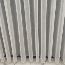 Evihtiyaclarım By ioc Tül Perde Kendisinden Çizgili Detaylı Yeni Sezon Düz Sade Kullanışlı Tül Perde 1x3 Sık Pileli Tül Perde