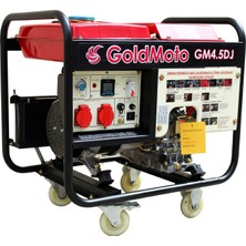 Goldmoto Gm4.5dj 4.5kva Monofaze Marşlı Dizel Jeneratör