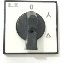 İLX İL-XP4-D03-040 3 Faz 40 Amper 3X40 Yıldız Üçgen Pako Şalter