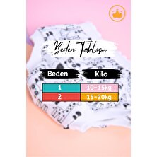 Babyhola Yıkanabilir Yüksek Emici Alıştırma Külodu 2'li 10-15 kg Beyaz 1400