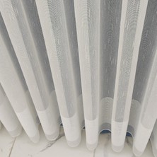 Tül Shop Tül Perde Sade Düz Yeni Sezon Etek Ayrıntılı Kaliteli Ütü Istemeyen Tül Perde 1x2 Seyrek Pileli Tül Perde