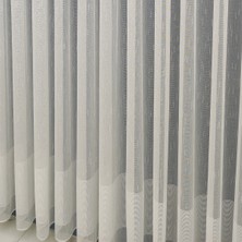Tül Shop Tül Perde Sade Düz Yeni Sezon Etek Ayrıntılı Kaliteli Ütü Istemeyen Tül Perde 1x3 Sık Pileli Tül Perde