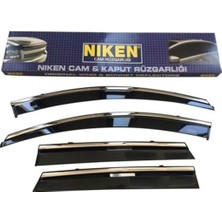 Niken Skoda Rapid Sedan Niken Kromlu Cam Rüzgarlığı 4lü Set 2013 2018