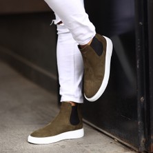 Saillaker’s Sail Lakers - Haki Süet Deri Eva Taban  Chelsea Bot