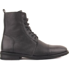 Sail Laker's - Siyah, Bağcıklı, Fermuarlı Erkek Bot 102-062-01EVA