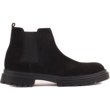 Saillaker’s Sail Lakers - Siyah Süet Erkek Chelsea Bot