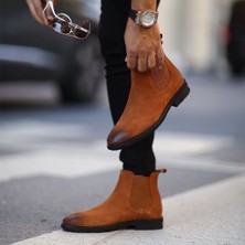 Saillaker’s Sail Lakers - Taba Süet Deri Eva Taban Erkek Chelsea Bot