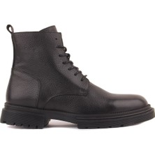 Sail Laker's - Siyah, Bağcıklı, Fermuarlı Erkek Bot 102-055-10201
