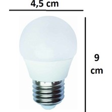 Gae 5 W Mini Top LED Ampul E27 Beyaz Işık Gece Lambası LED 1 Adet
