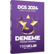 Yediiklim Yayınları 2024 ALES Tamamı Çözümlü 3 Deneme