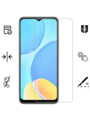 Fibaks Samsung Galaxy A24 Ekran Koruyucu 9H Temperli Sert Cam Şeffaf Malzeme ile Kırılmaz Koruma