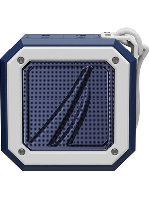 Nautica Nautica S100 Dual Suya Dayanıklı Taşınabilir Kablosuz Bluetooth Outdoor Hoparlör Speaker Navy Beyaz