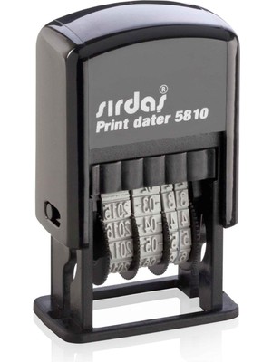 Sırdaş 5810 Otomatik Tarih Kaşesi Mavi Yazı Boyutu 3.8mm