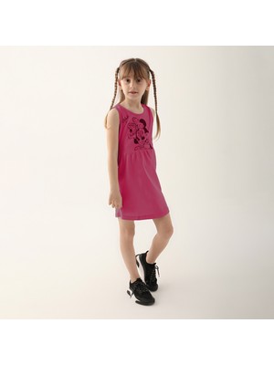 Minnie Mouse D4860-3 Kız Çocuk Elbise