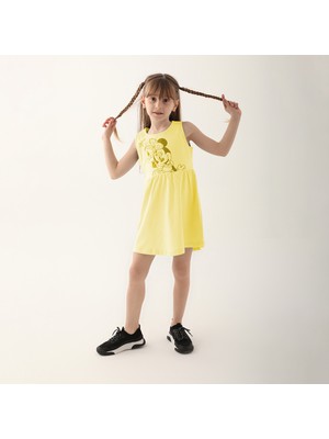 Minnie Mouse D4860-3 Kız Çocuk Elbise