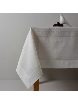 Linens Basic 160X220 cm Masa Örtüsü Krem