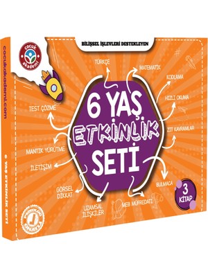 Çocuk Akademi Dikkat ve Zeka Geliştirme Kitap Seti