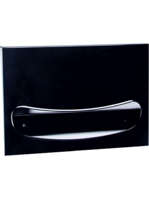 Maxiflow 28906 Siyah Klozet Kapak Kağıdı Dispenseri