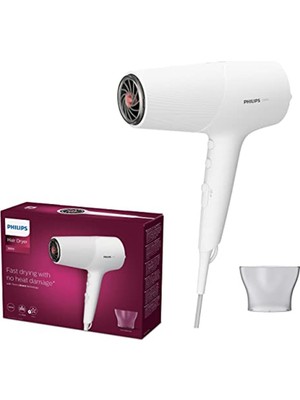 Philips BHD500/00 2000 W Güçlü Saç Kurutma Makinesi 3 Kademe Hız Ayarı ve Difüzör Özelliği