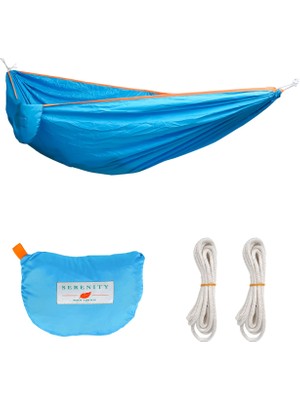 Serenity Kamp Hamak ve Bahçe Salıncağı Dayanıklı Polyester Kumaş ile Hafif ve Taşınabilir Tasarım
