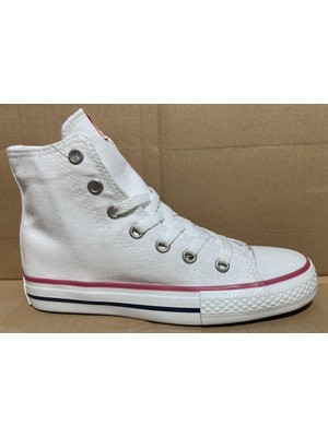 Bags Shoes Bulldozer 211902 Unisex Uzun Konçlu Keten Sneaker Spor Ayakkabı