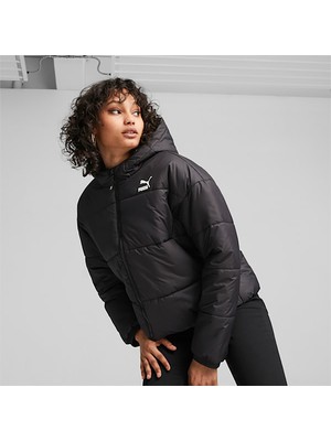 Puma Classics Kadın Padded Jacket XS Siyah Spor Ceket Modern Kesim Kalıbı