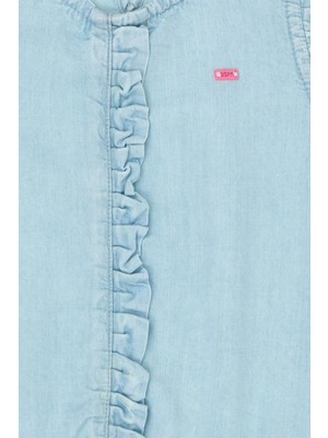 U.S. Polo Assn. Kız Çocuk Açık Mavi Elbise (Jean) 50263070-DN0021