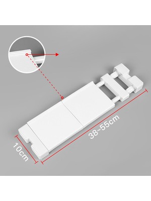 Banyo Depolama Rafı Pas Teleskopik Raf 14.96-21.65 (Yurt Dışından)