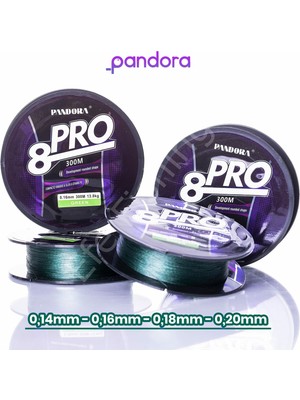 Pandora 8x Pro 300 mt Örgü Ip Misina